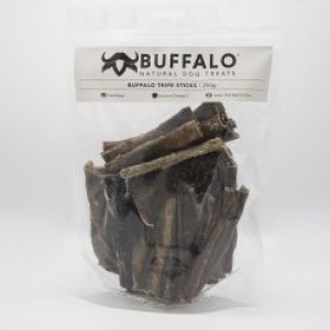 Buffalo Tripe Sticks - 250g Pack.